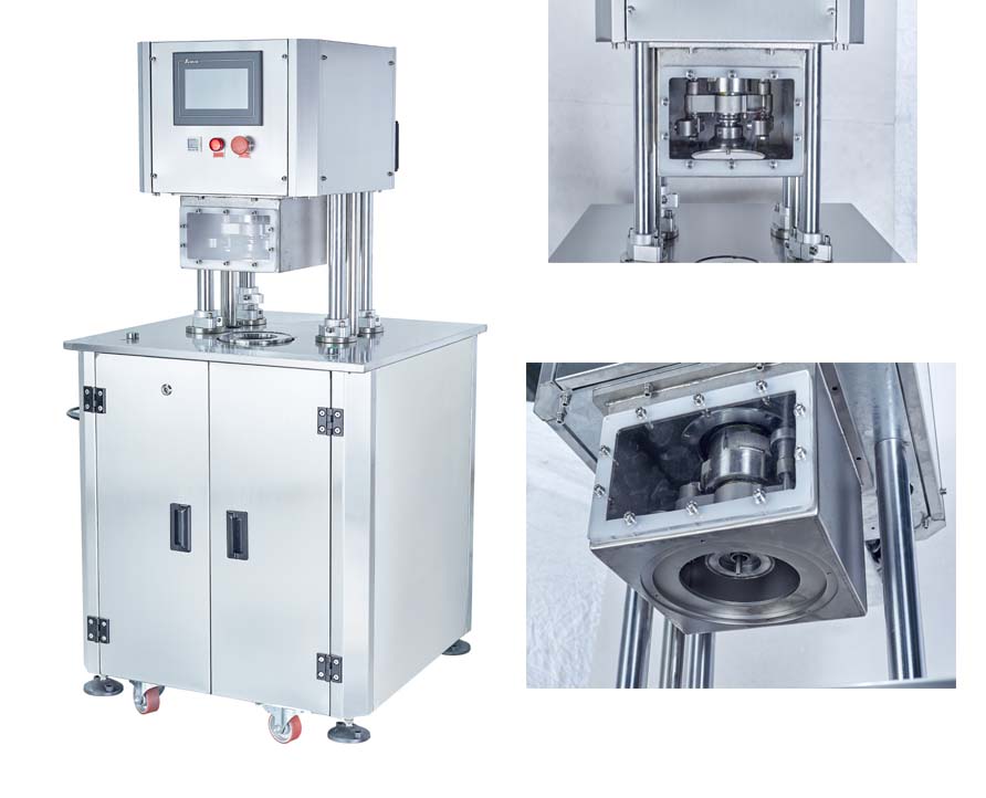 Vacuum Nitrogen Can Seamer