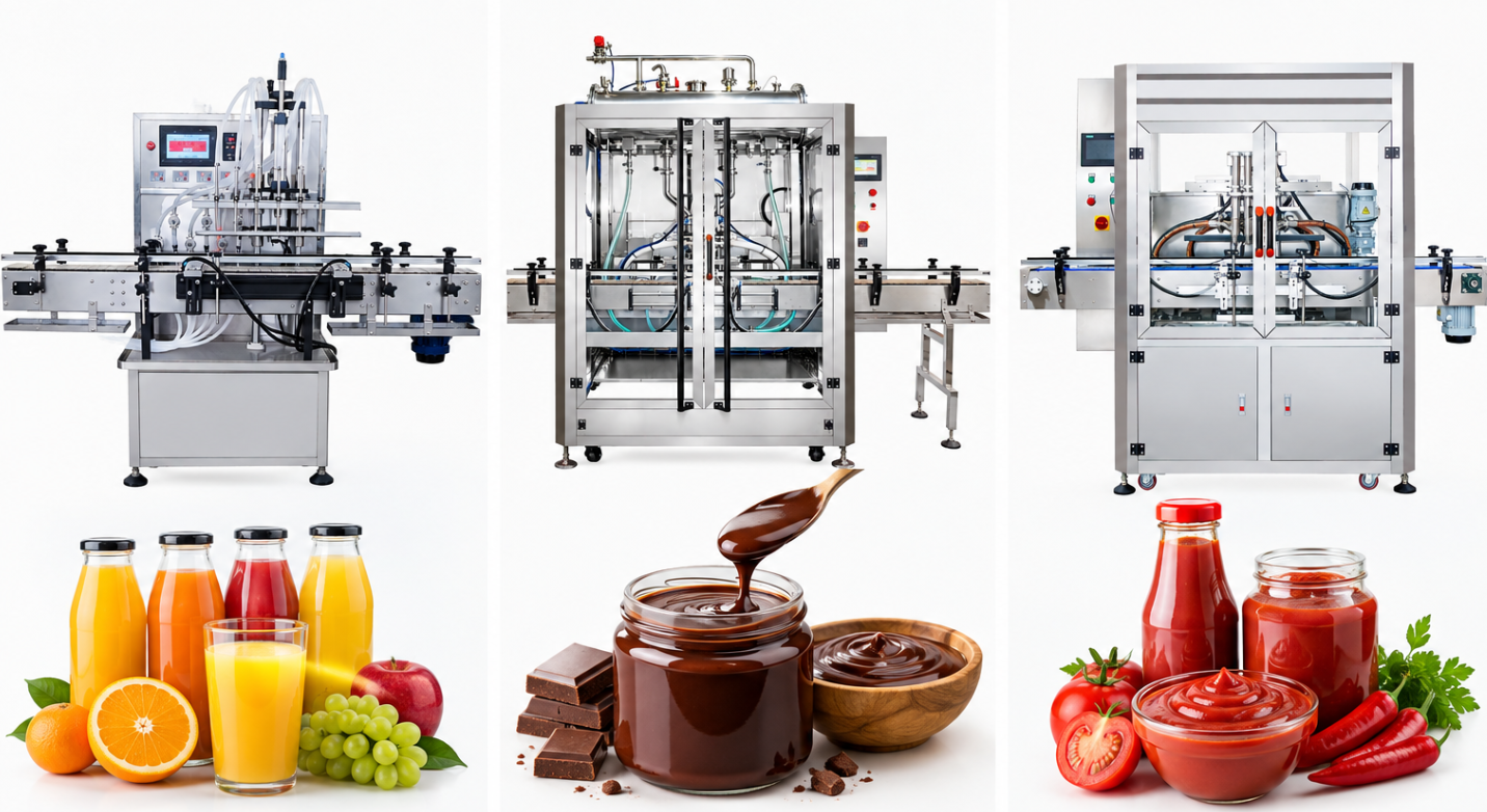 Sauce & Liquid Filling Line: Filling Machine Selection Guide