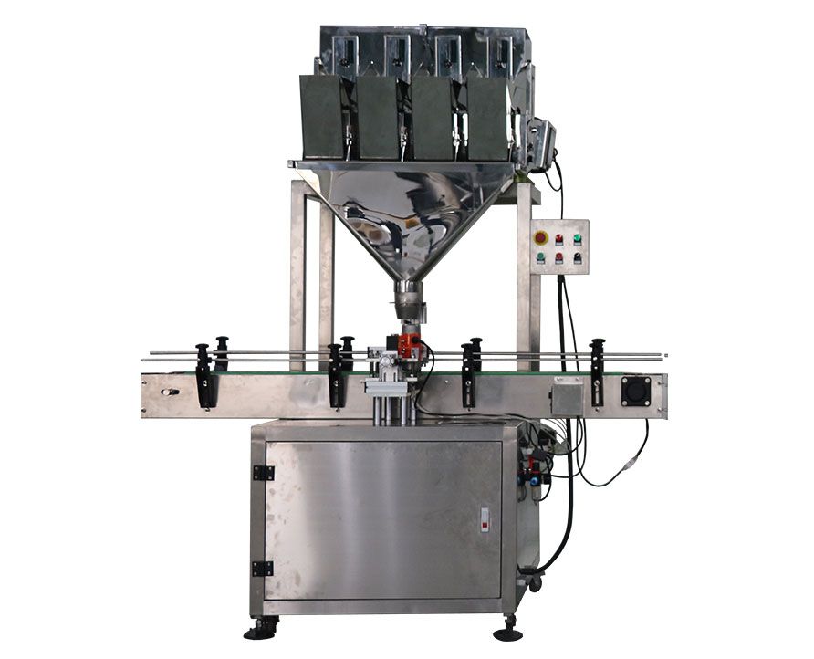 Solid Filling Machine (Linear 4 heads weigher) FH-SFL004