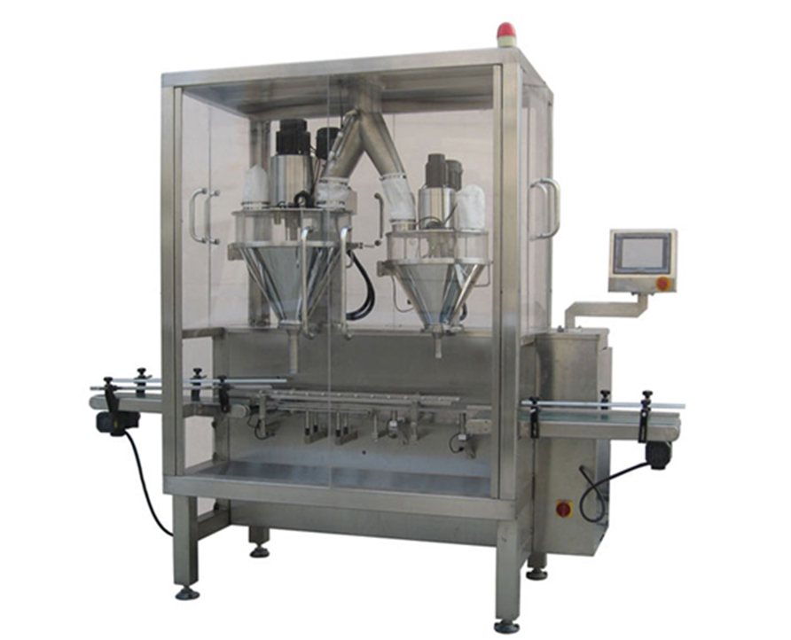 Double head auger Milk powder filling machine powder filling machine