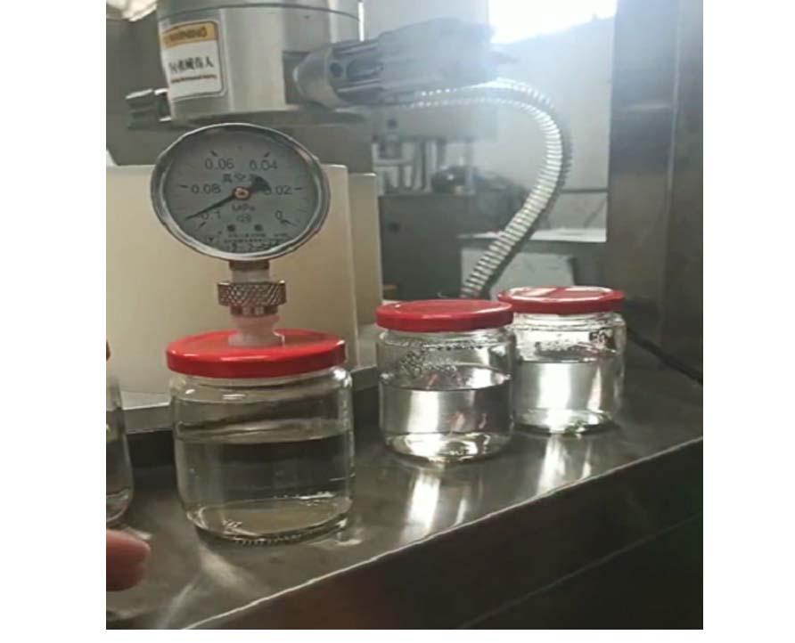 Double Head Vacuum Screw Capping Machine for Glass Bottle  FH-FVC30