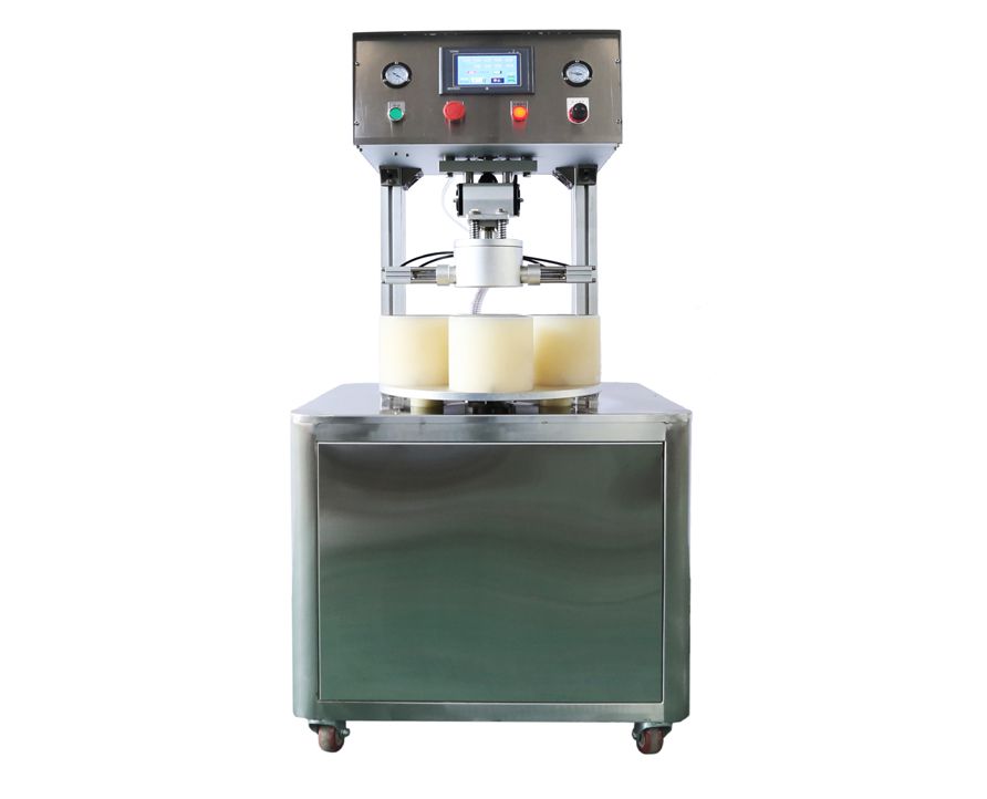 Semi Automatic Glass Jar Vacuum Capping Machine FH-SVC15