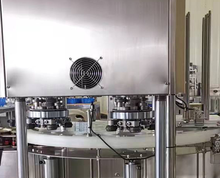 Automatic double head can sealing machine,Auto Can seamer,high speed can sealer