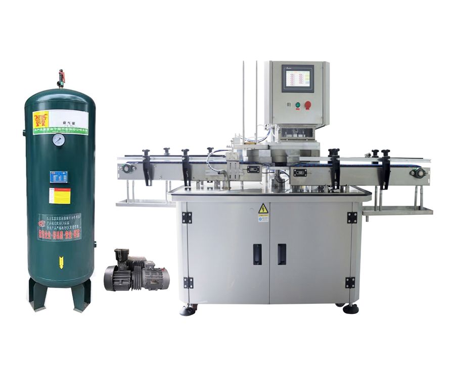 Vacuum Can Seaming Machine for Canned Food,Vacuum Cans Seamer Sea Food,Vacuum Can Sealing Machine