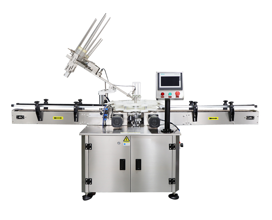 Fully Auto Dustproof Lid Capping Machine Turntable type FH-DPC60