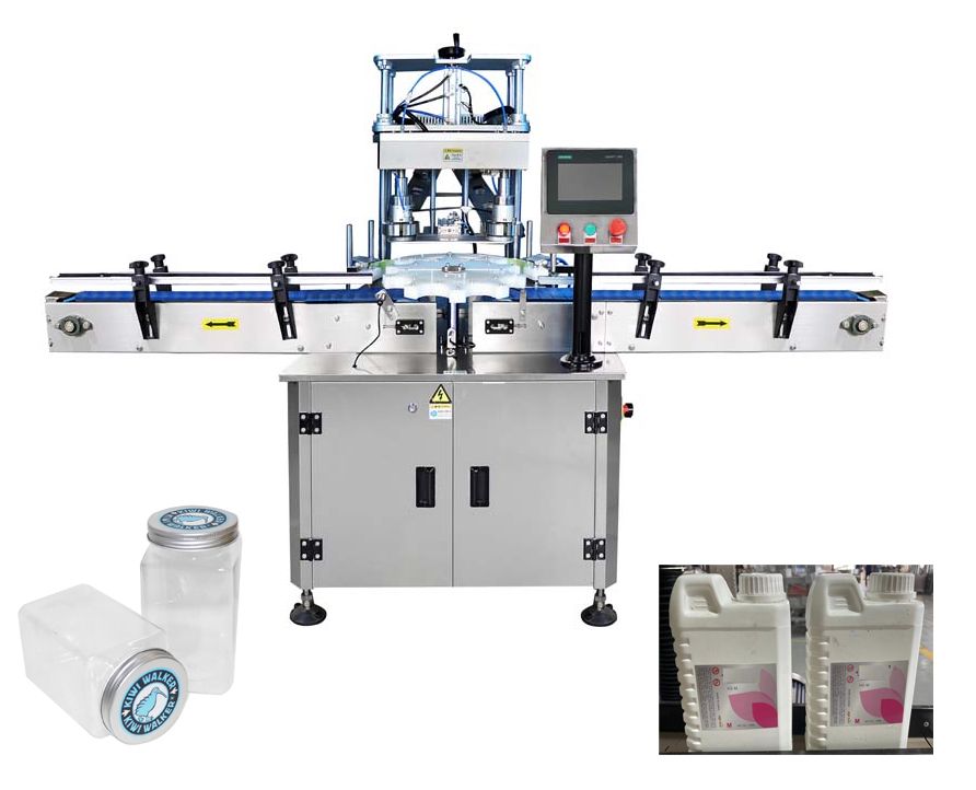 Double head Servo Capping Machine,Servo gripping and capping machine FH-FCP002