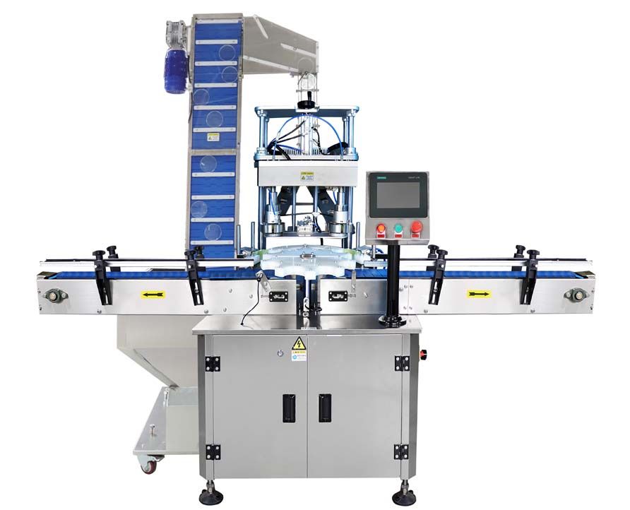 Double head Servo Capping Machine,Servo gripping and capping machine FH-FCP002