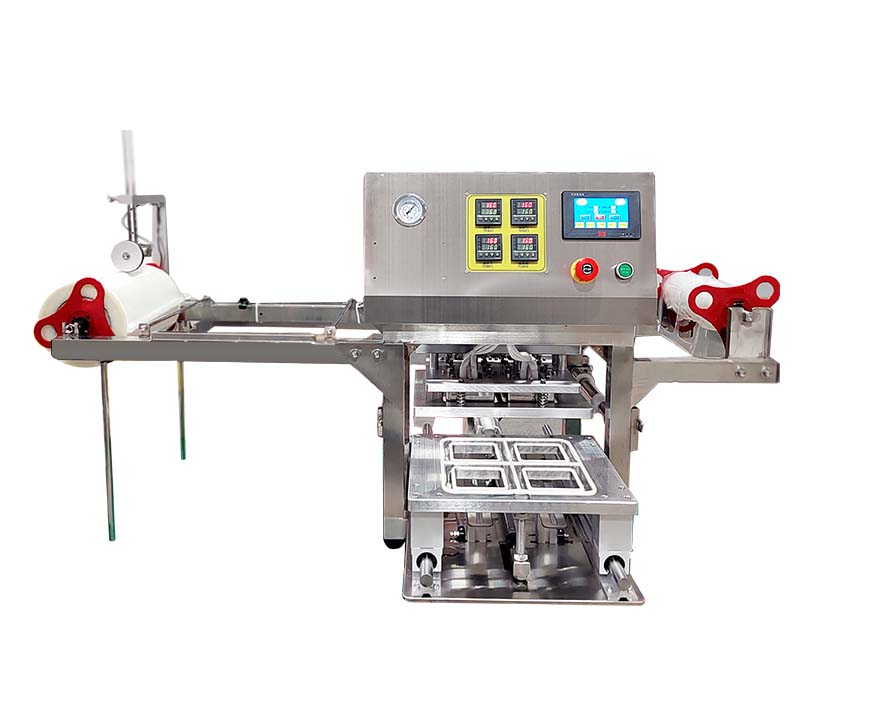 Heat Film Sealing Machine,Semi Automatic Hot Foil Sealing Machine for Aluminum Foil,Transparent Film