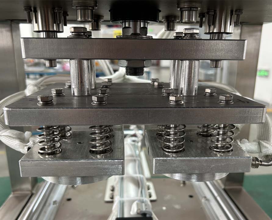 Heat Film Sealing Machine,Semi Automatic Hot Foil Sealing Machine for Aluminum Foil,Transparent Film