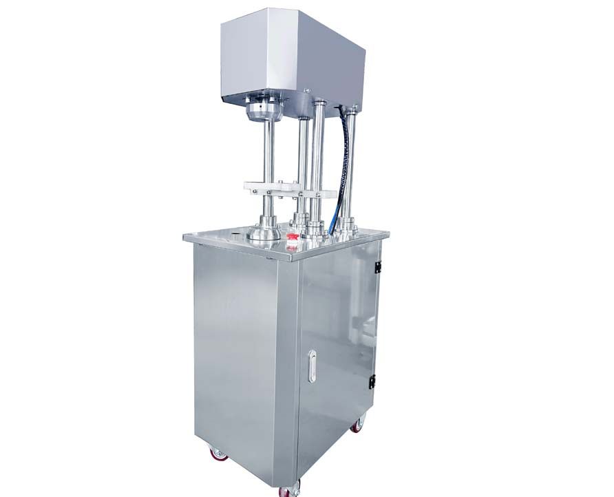 Semi Automatic Tube / Can Flanger Machine, Manual Metal Can , Paper Tube Flanging Machine