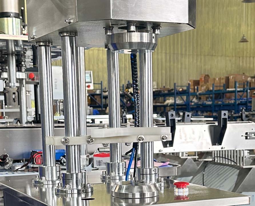 Semi Automatic Tube / Can Flanger Machine, Manual Metal Can , Paper Tube Flanging Machine