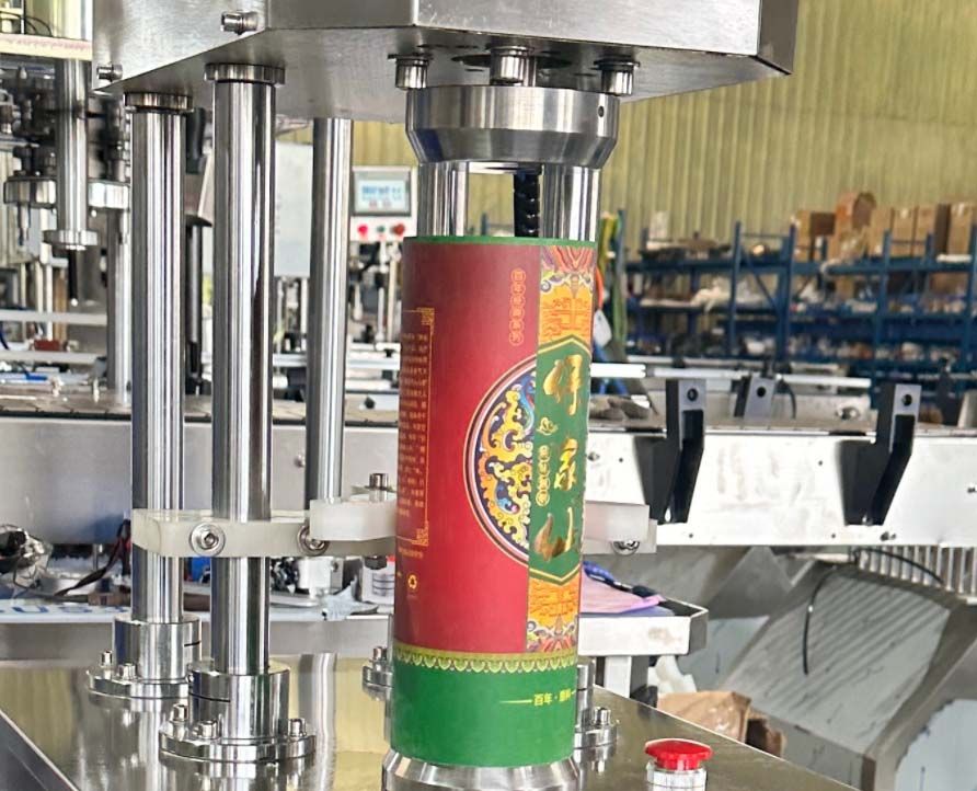 Semi Automatic Tube / Can Flanger Machine, Manual Metal Can , Paper Tube Flanging Machine