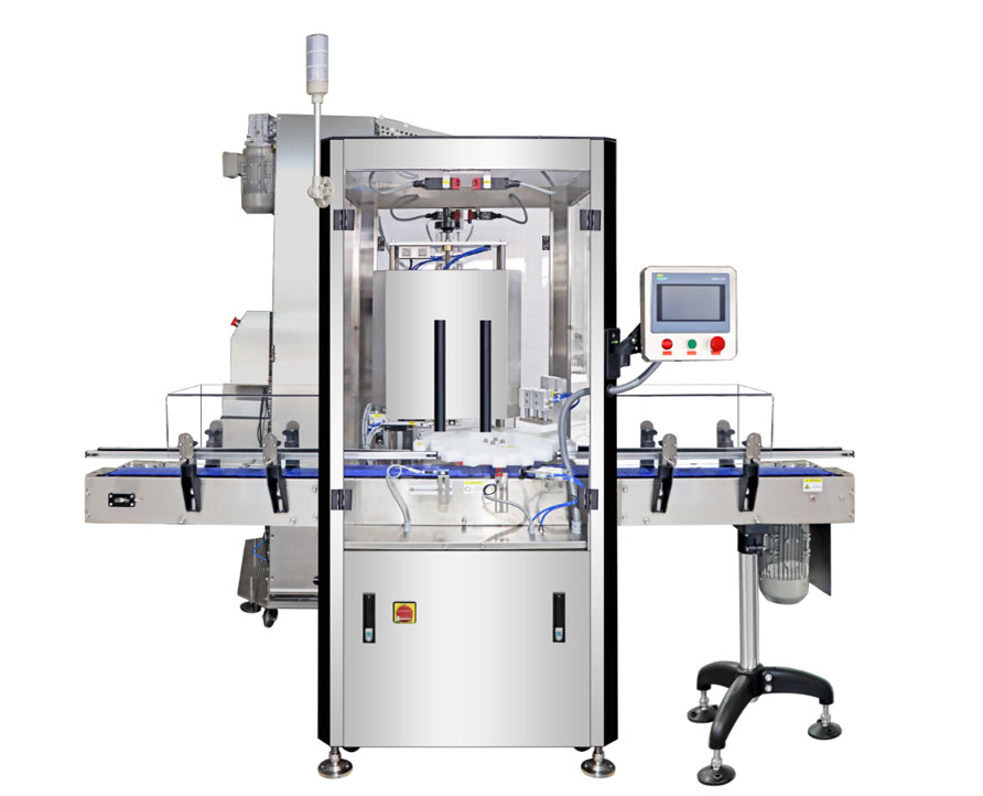 CE High Quality Capping Machine with PPU Suction Cap Pressing Machine,Automatic High Speed Press Cap Capper Machine