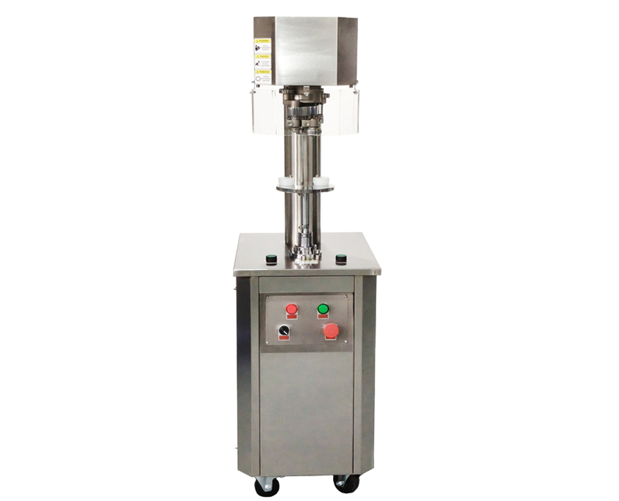 CE Semi Automatic Can Sealing Machine ,European Standard Can Seamer