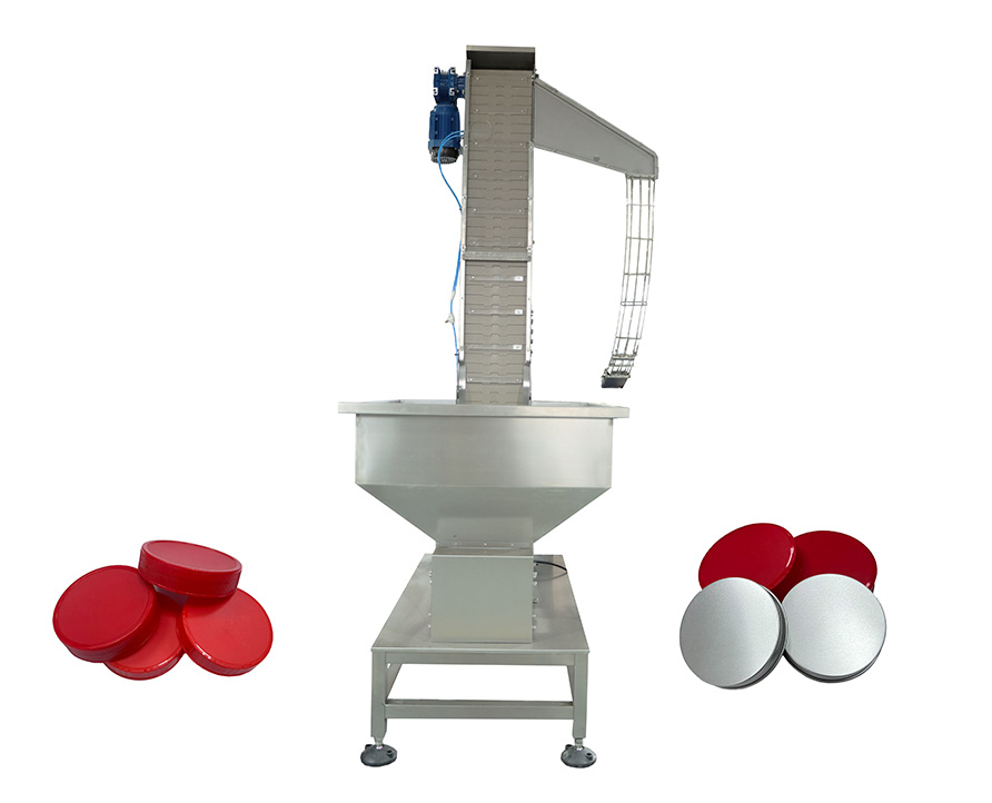 Cap sorting and lifting machine, automatic cap lifting machine,Cap elevator