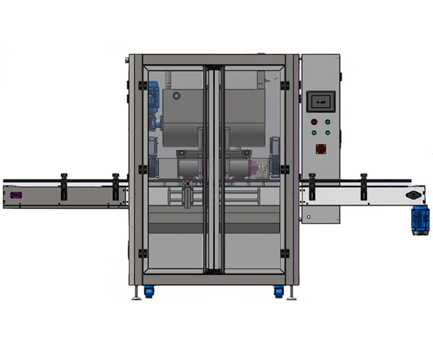 Fully automatic double head rotor pump filling machine,Pastes,Sauce,Cream,Ghee Filler Machine