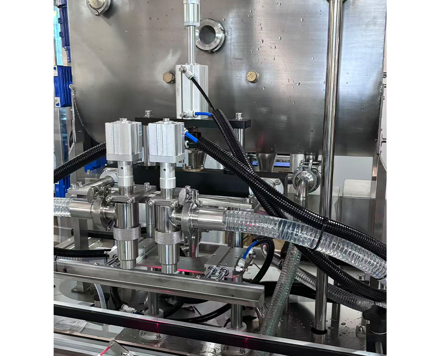 Double-head rotor pump filling machine, Thicker sauce filler machiine ,Filling machine for high viscosity products