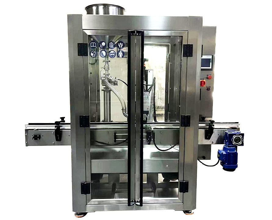 High viscosity sauce liquid filling machine，Single-head rotor pump filling machine,Paste filler machine