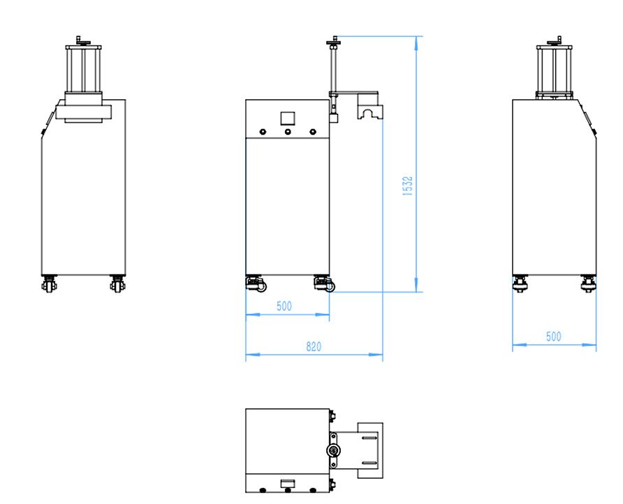 Water-cooled aluminum foil sealing machine,Aluminum Foil Induction Sealing Machine for Screw Cap