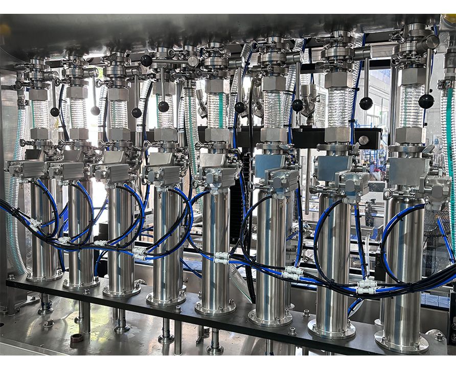 Fully Automatic 8-head Servo Piston Filling Machine (With Cover), Multi-head Piston Filling Equipment