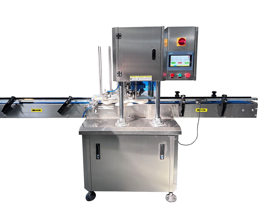 Irregularly shaped can seaming machine, oval can sealing machine, square seafood can seamer machine