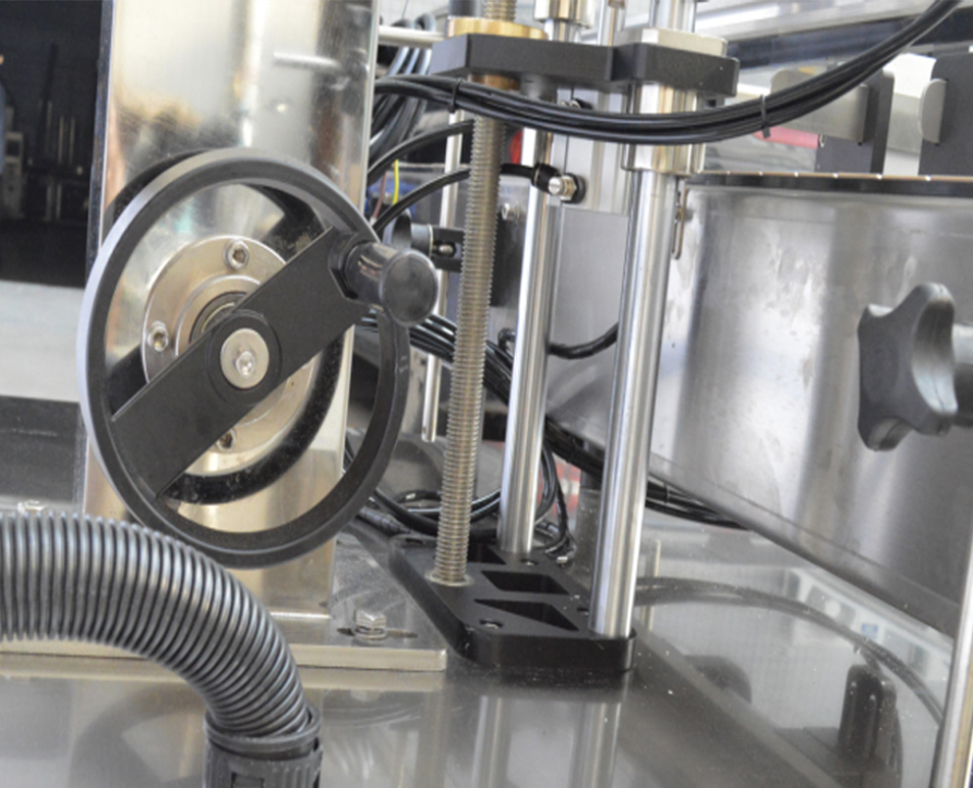 Fully automatic powder filling machine (with dust cover), Single Head powder filling machine with screw feeder