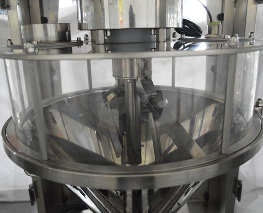 double-head powder filling machine with weighed rejection,high-speed filling machine for milk and protein powder