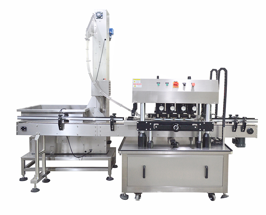 High Speed 8-wheel capping machine, linear capper machine, fully automatic screw capper machine