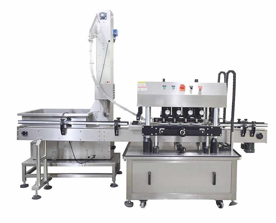 High Speed 8-wheel capping machine, linear capper machine, fully automatic screw capper machine