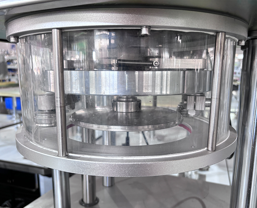 Semi-automatic vacuum sealer machine, negative pressure vacuum can seamer machine for seafood cans