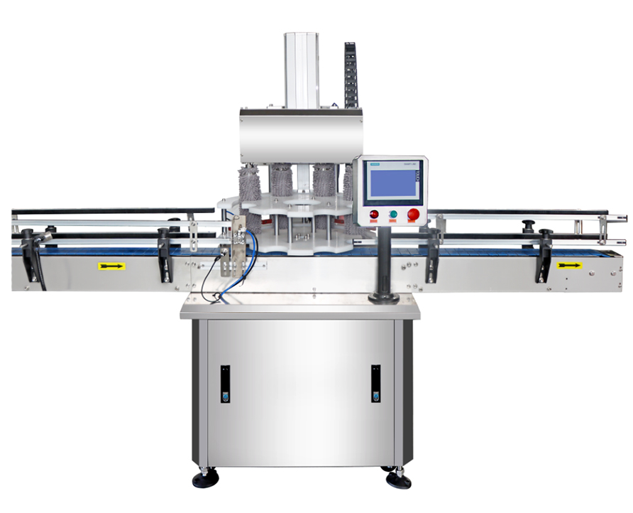 Four-head paper can cleaning machine, fully automatic food can inner wall cleaner machine, multi-head paper can cleaning machine