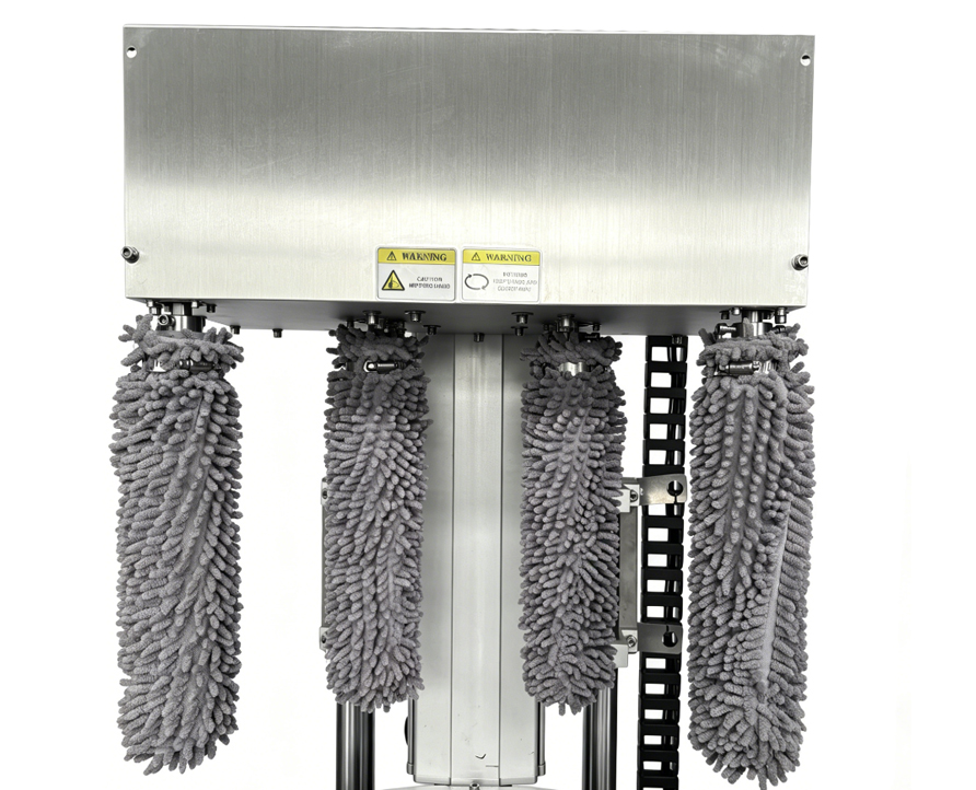 Four-head paper can cleaning machine, fully automatic food can inner wall cleaner machine, multi-head paper can cleaning machine