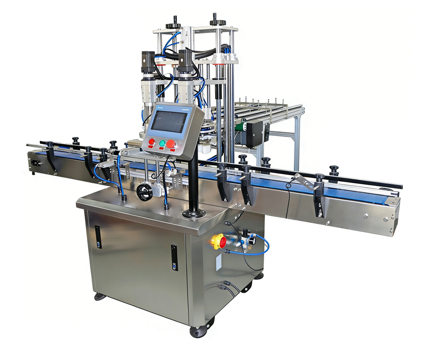 double head capping machine