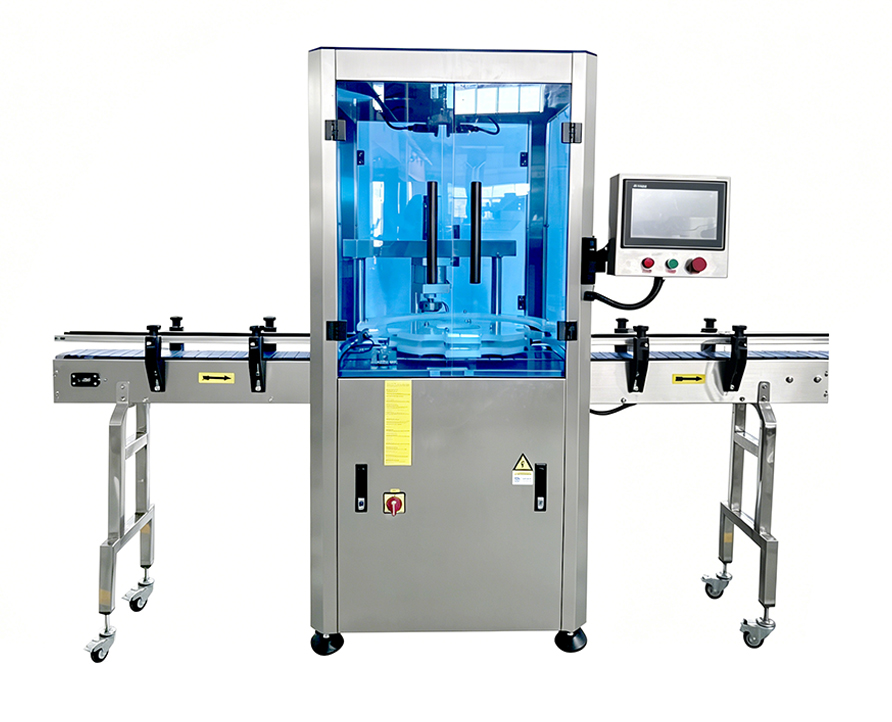 Tin can flanging machine, CE certified flaring equipment, Fully automatic Metal/Paper can flanging machine